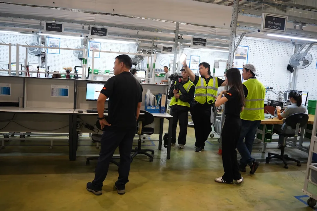 Крупное производственное предприятие